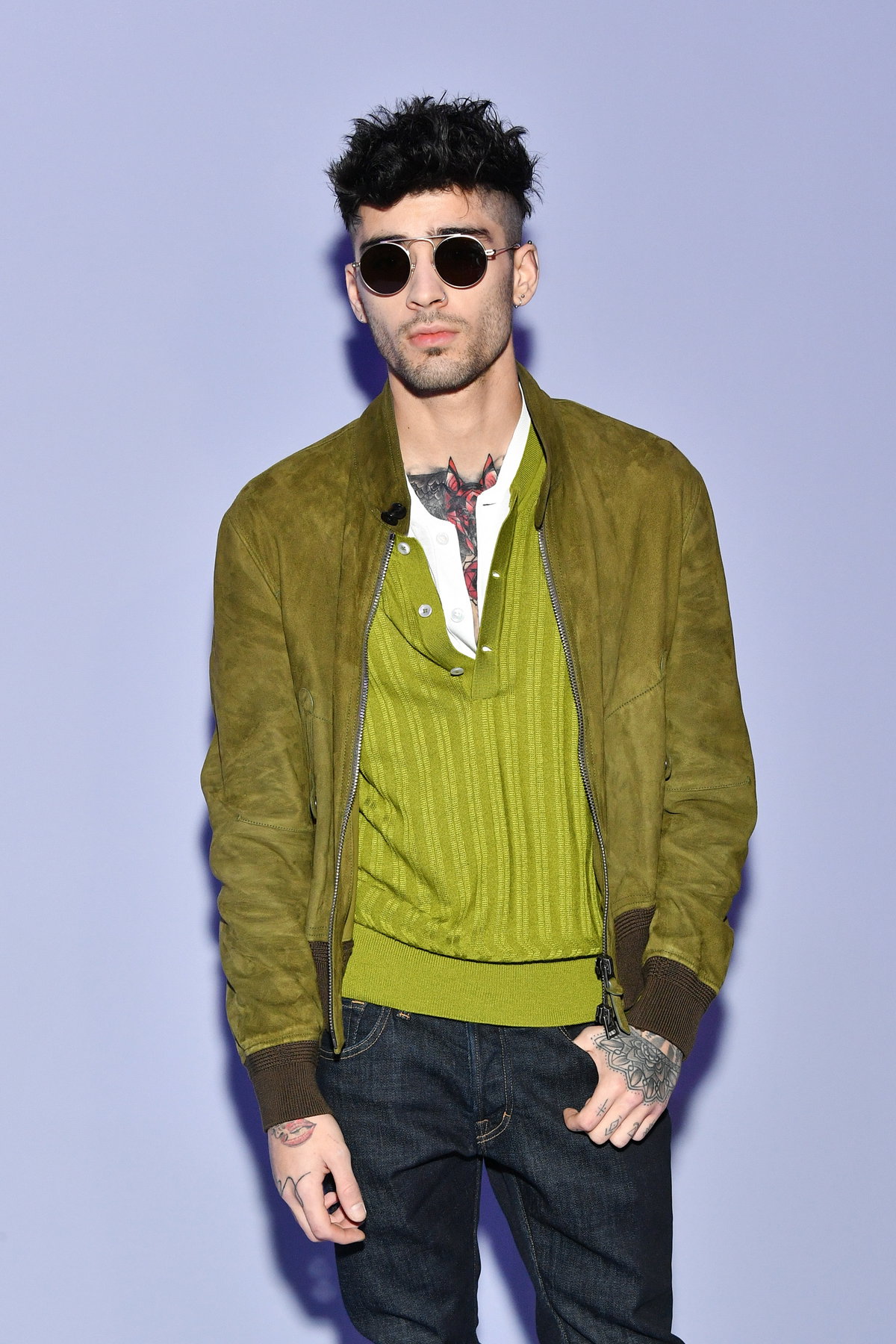 Zayn Malik mit Sonnenbrille auf