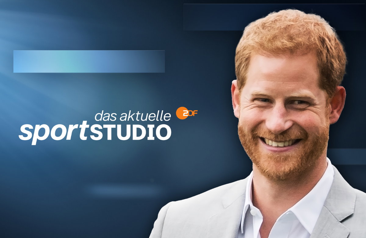 Das "Aktuelle Sportstudio" und Prinz Harry.