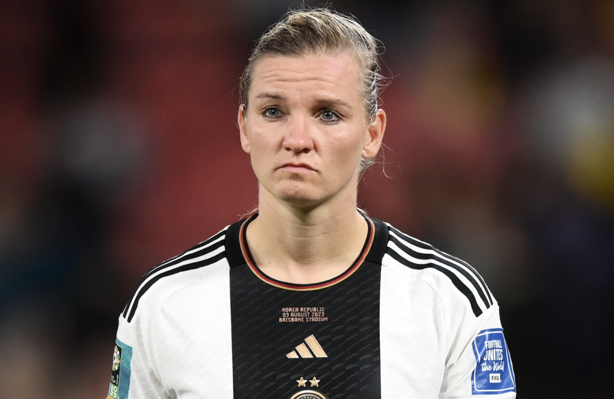 Alexandra Popp traurig