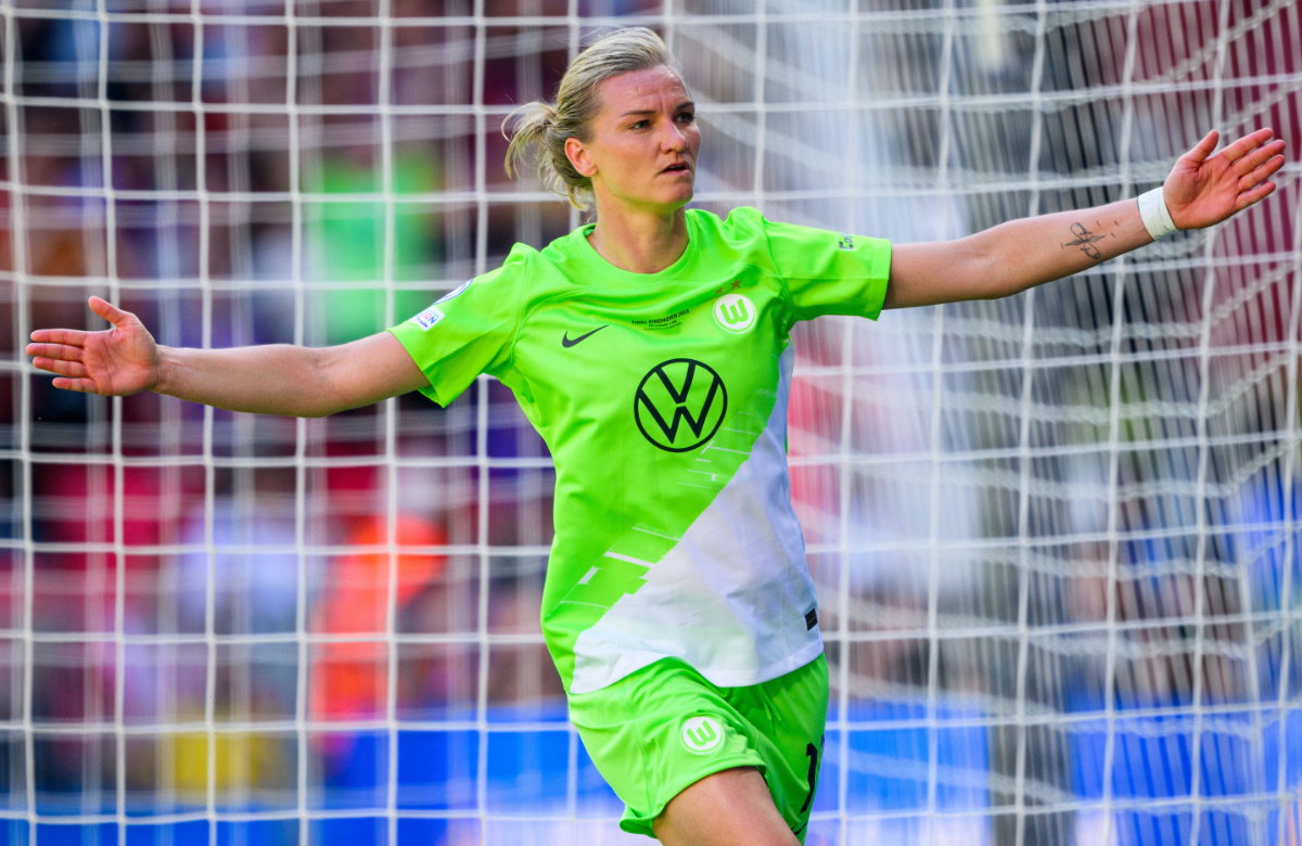 Alexandra Popp Torjubel beim VfL Wolfsburg