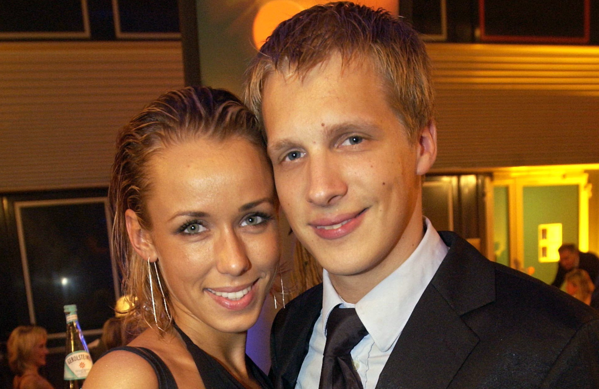 Annemarie Carpendale und Oliver Pocher posieren zusammen