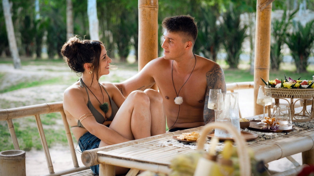 "Bachelorette" 2023 Finale: Jennifer Saro und Fynn Lukas Kunz lachen sich an
