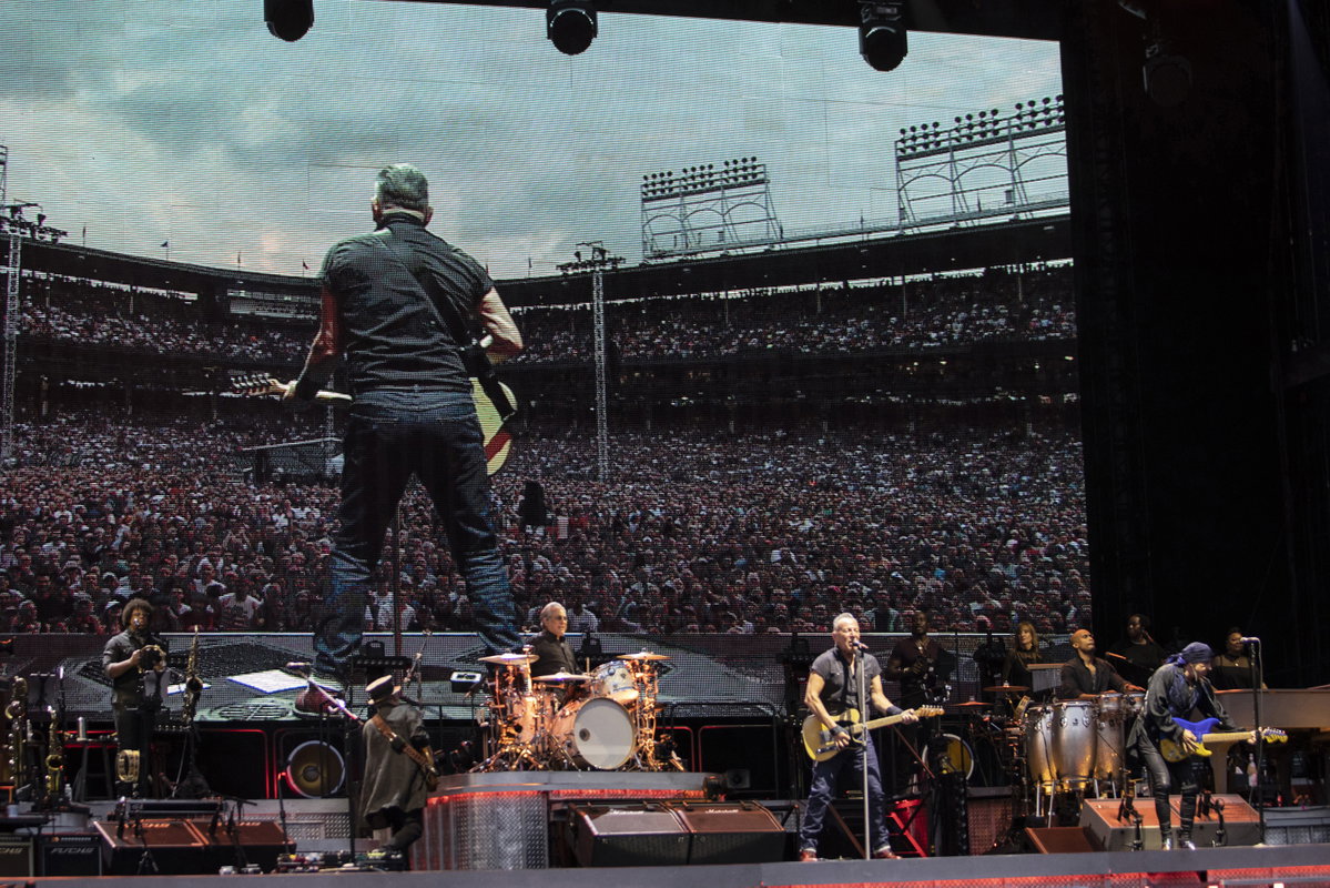 Bruce Springsteen auf der Bühne
