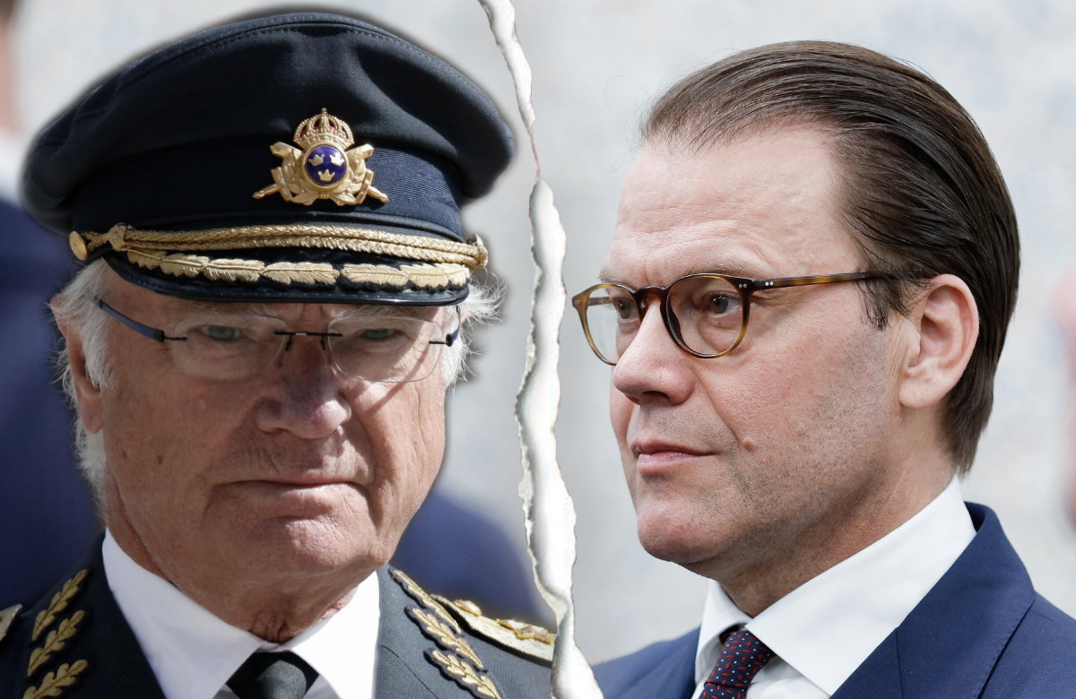 König Carl Gustaf III. und Prinz Daniel.