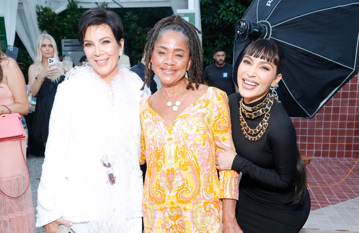 Kris Jenner, Doria Ragland und Kim Kardashian in Los Angeles.