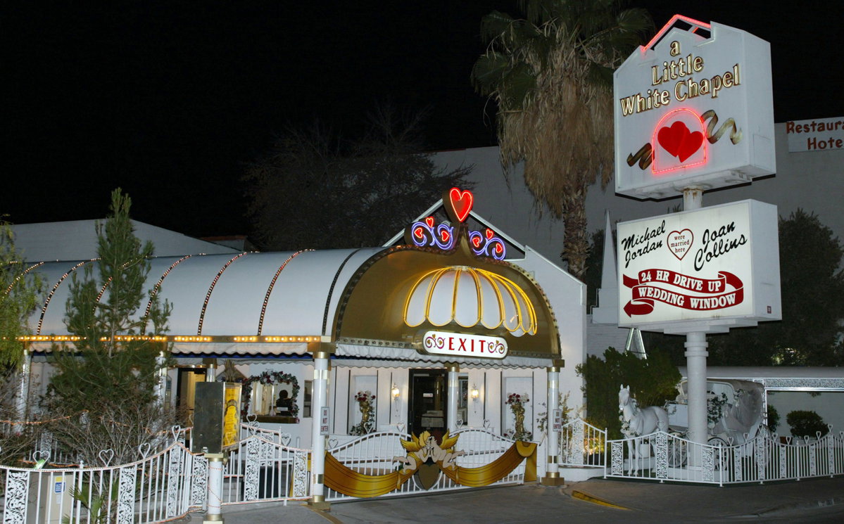 In dieser Las-Vegas-Kapelle hat Britney Spears Jason Alexander geheiratet
