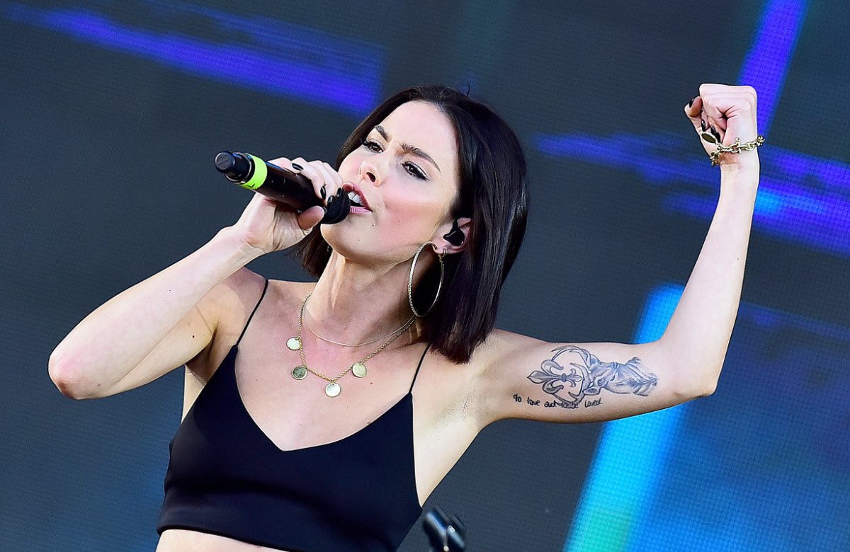 Lena Meyer-Landrut bei einem Auftritt