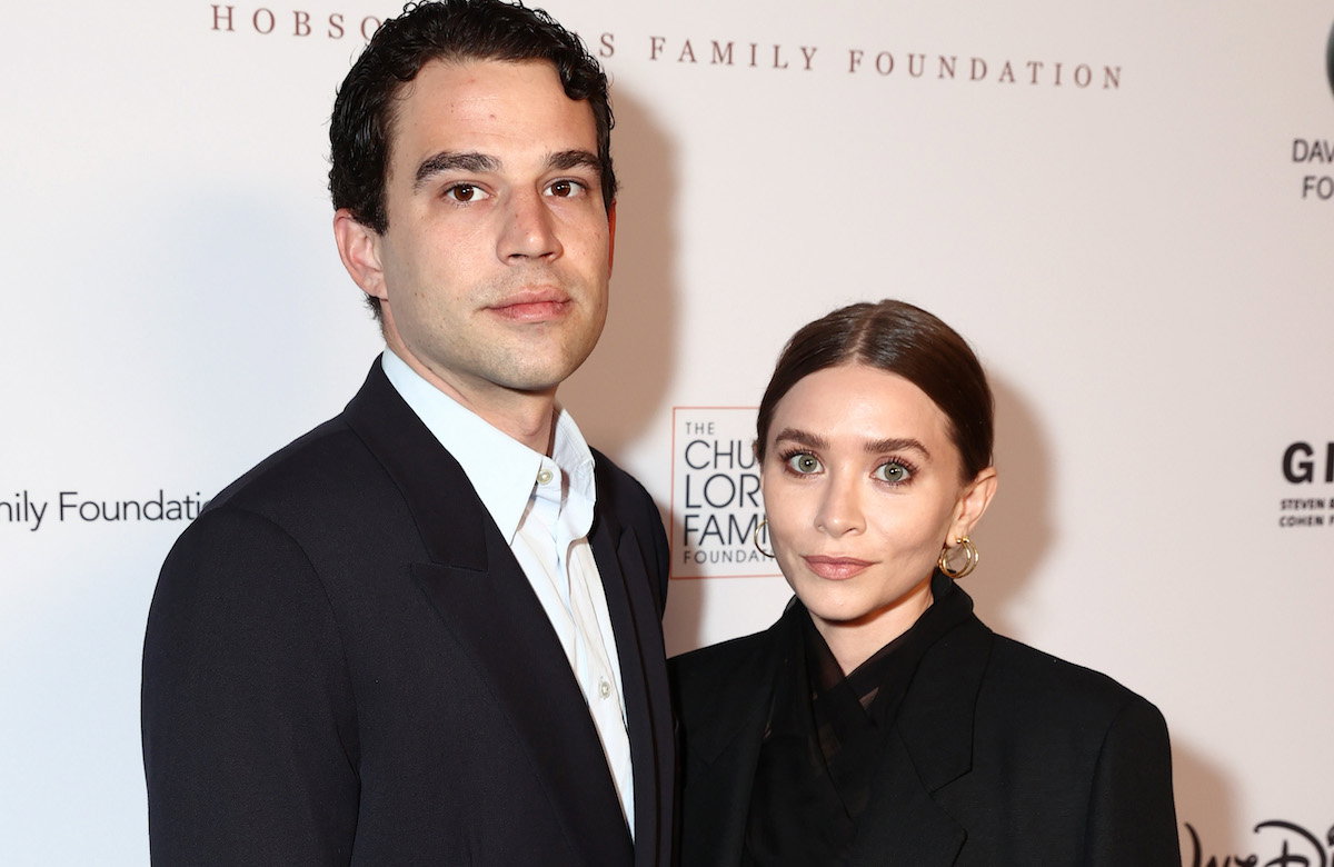Louis Eisner und Ashley Olsen auf dem red carpet