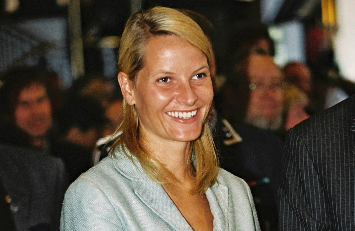 Prinzessin Mette-Marit im Jahr 2001.