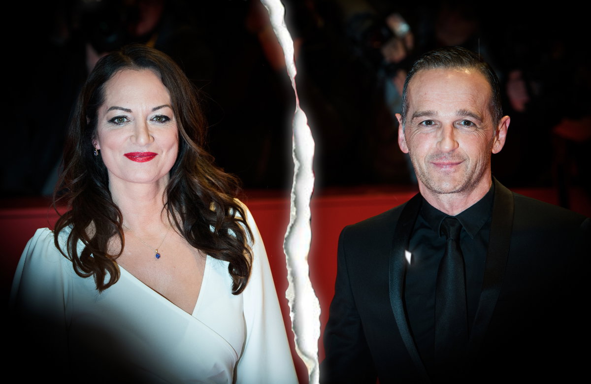 Natalia Wörner und Heiko Maas.