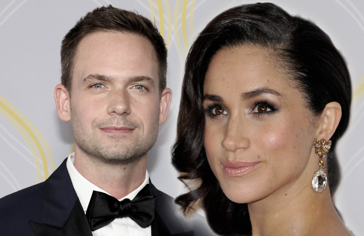 Patrick j. Adams und Herzogin Meghan.