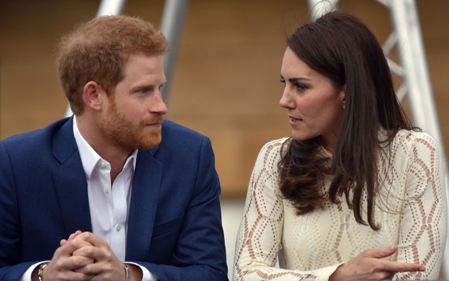 Prinz Harry und Prinzessin Kate.
