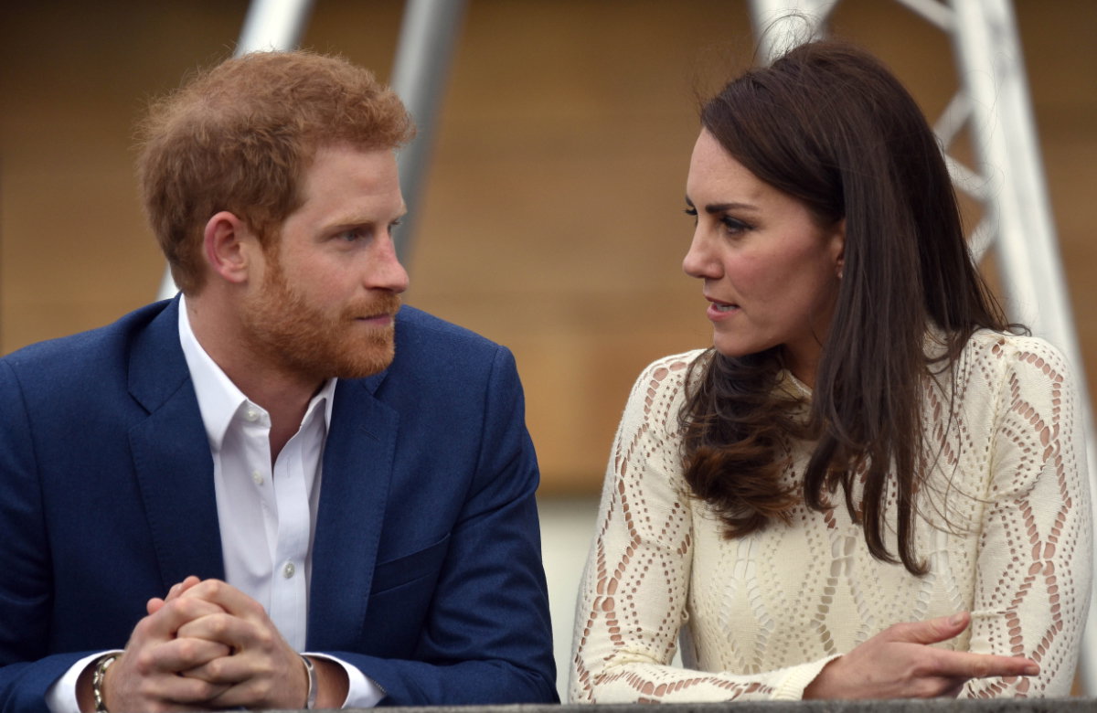 Prinz Harry und Prinzessin Kate.