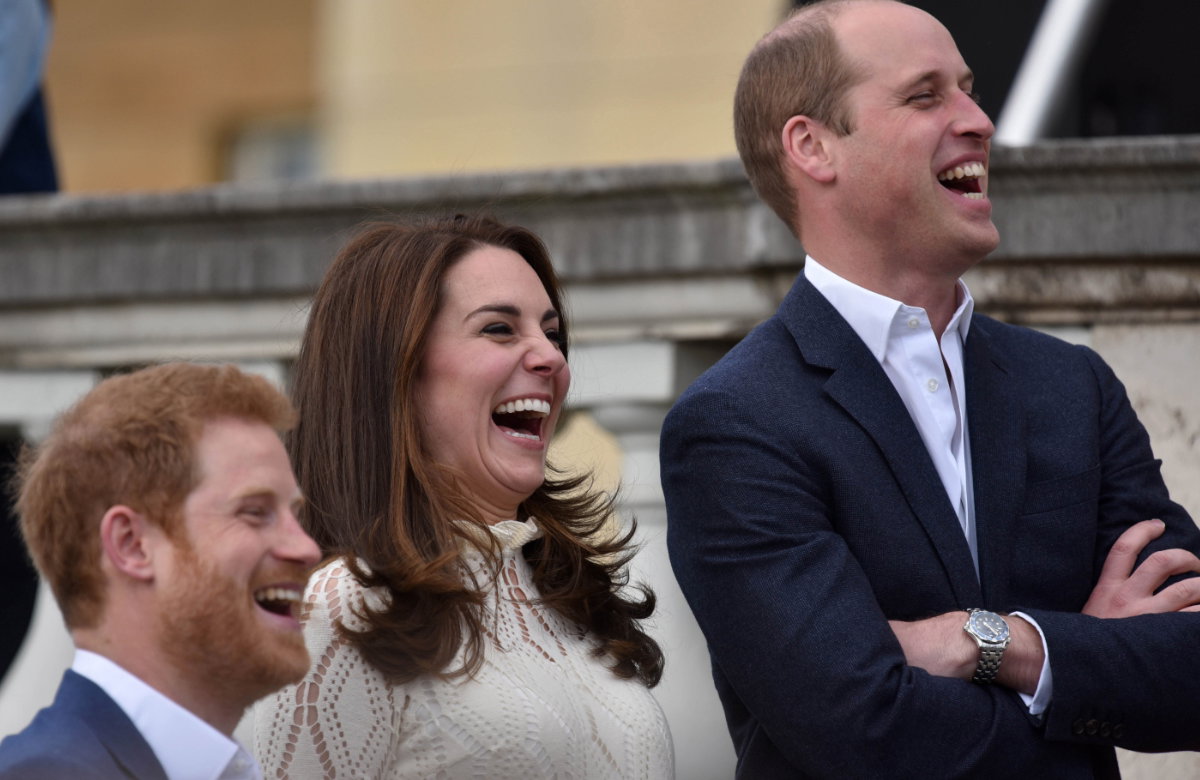 Prinz Harry, Prinzessin Kate Prinz William.