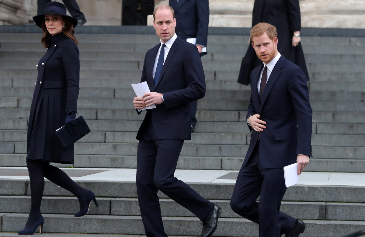Prinzessin Kate, Prinz William und Prinz Harry