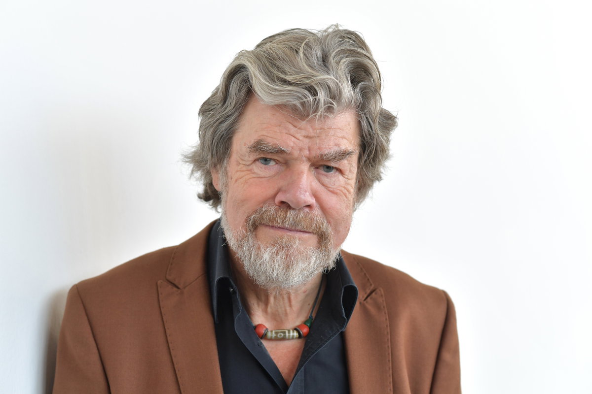 Reinhold Messner guckt ernst