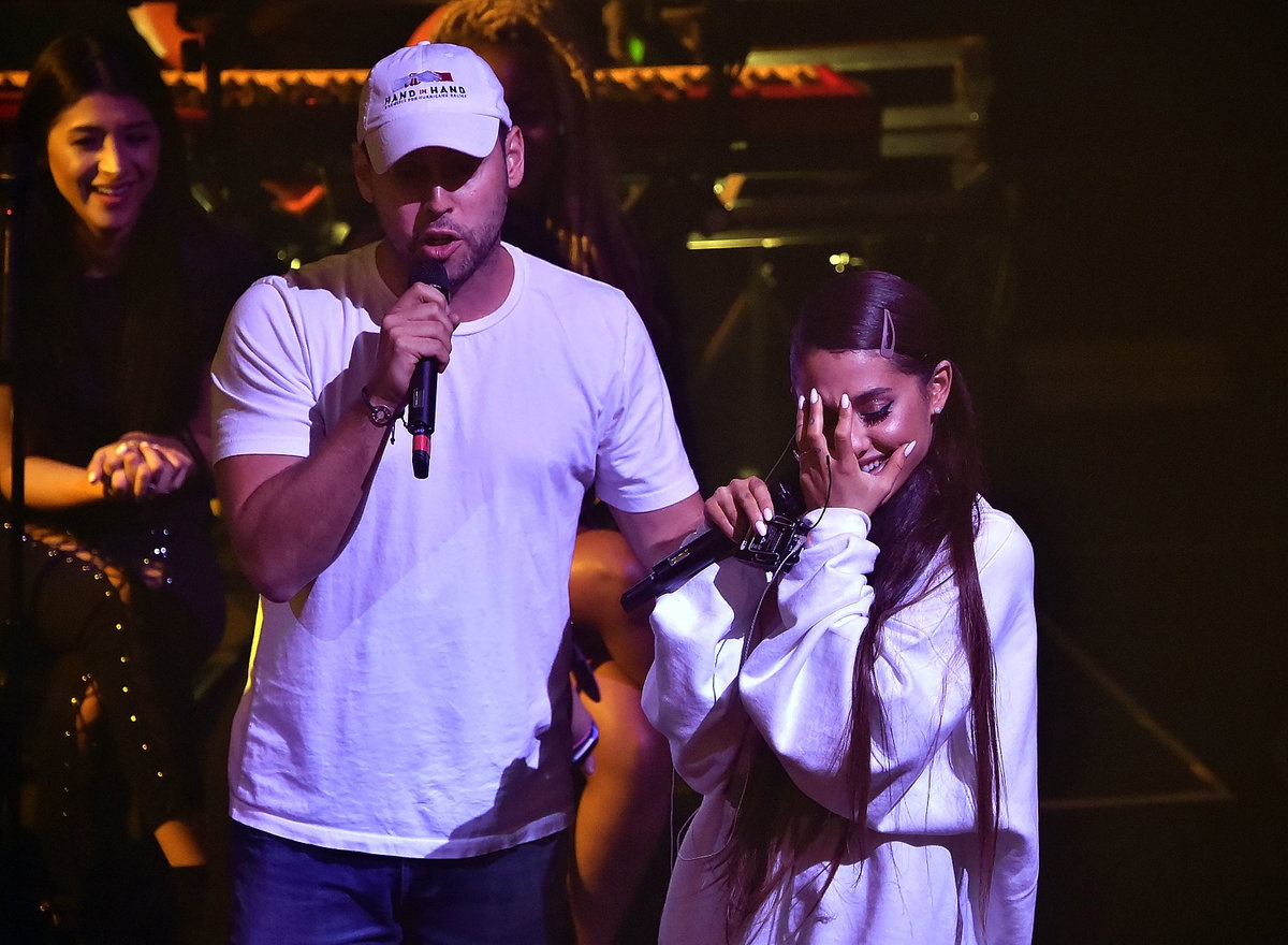 Ariana Grande und Scooter Braun