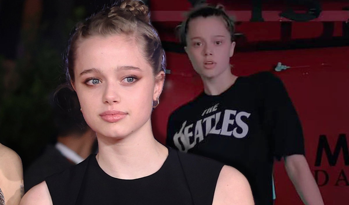Shiloh Jolie-Pitt mit Dutt