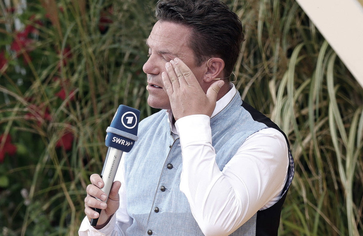 Stefan Mross weint bei "Immer wieder sonntags"-Finale