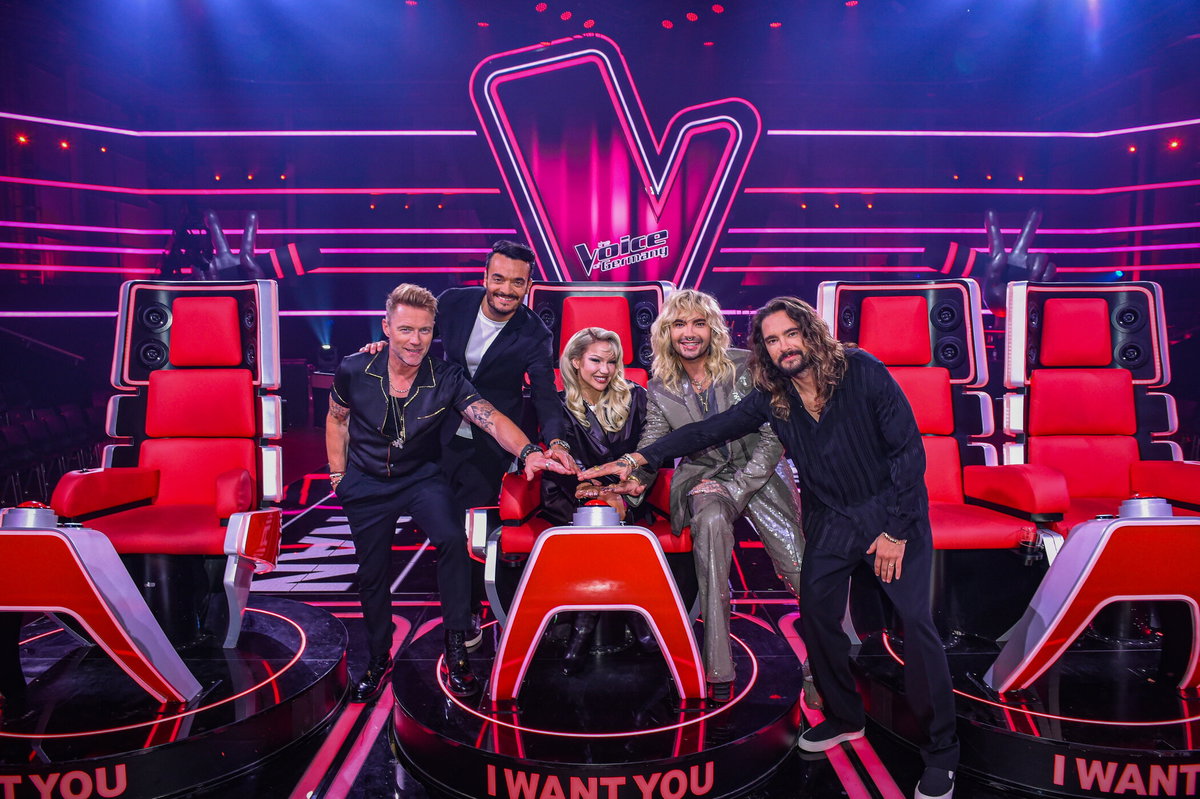 "The Voice of Germany"-Jury 2023 am Buzzer
