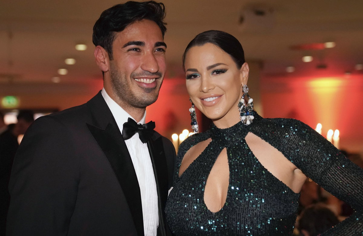 Umut Kekilli und Ina Schnitzer auf einem Event.