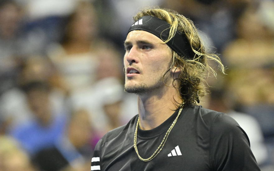 Alexander Zverev bei den US Open 2023