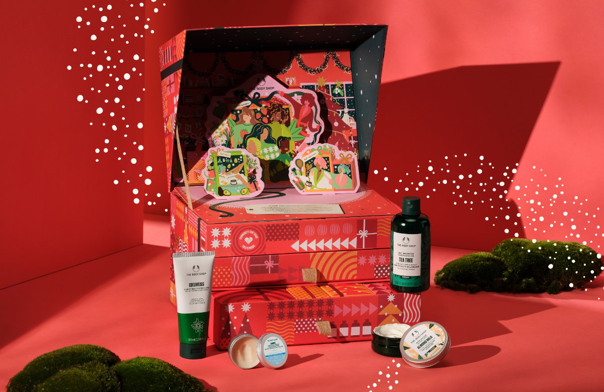Adventskalender The Bodyshop 2023