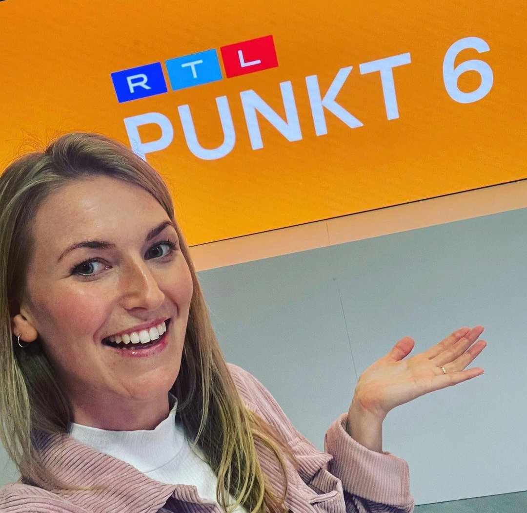 Daniela Will am Set von Punkt 6.
