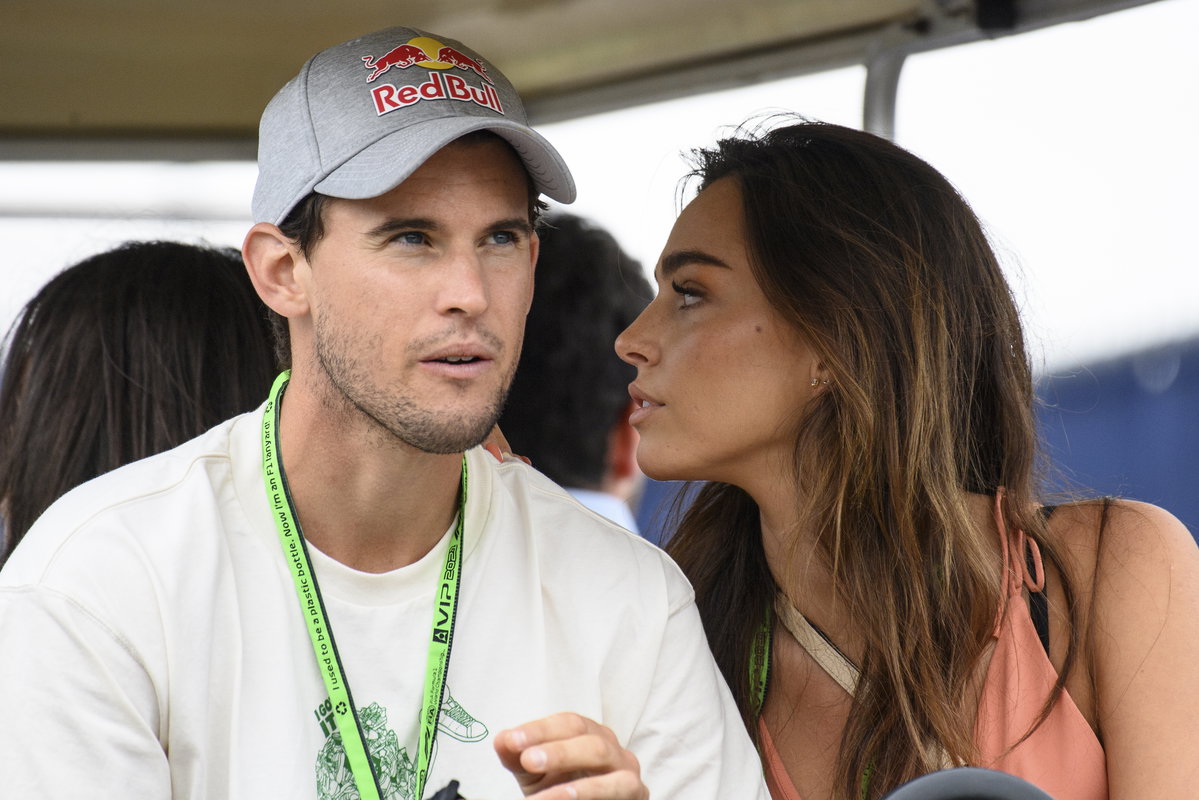 Dominic Thiem und Lili-Paul Roncalli
