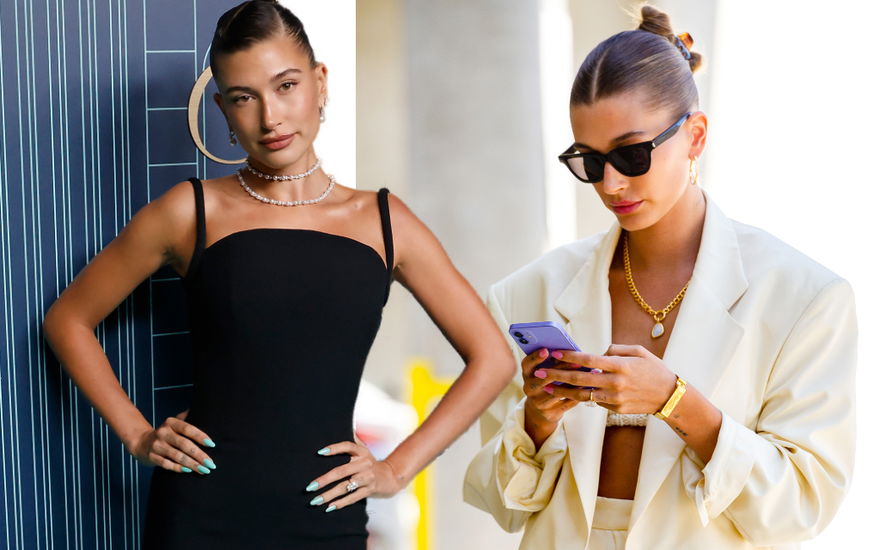 Hailey Bieber Nails