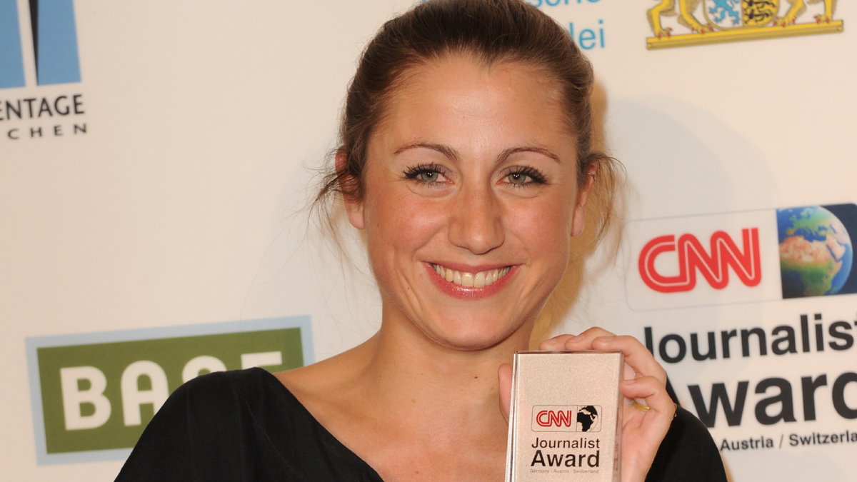 Hannah Hölscher mit CNN-Journalist-Award