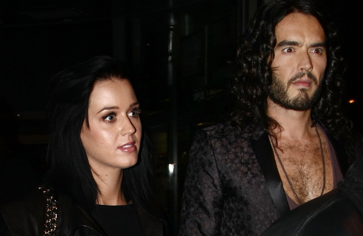 Katy Perry und Russell Brand