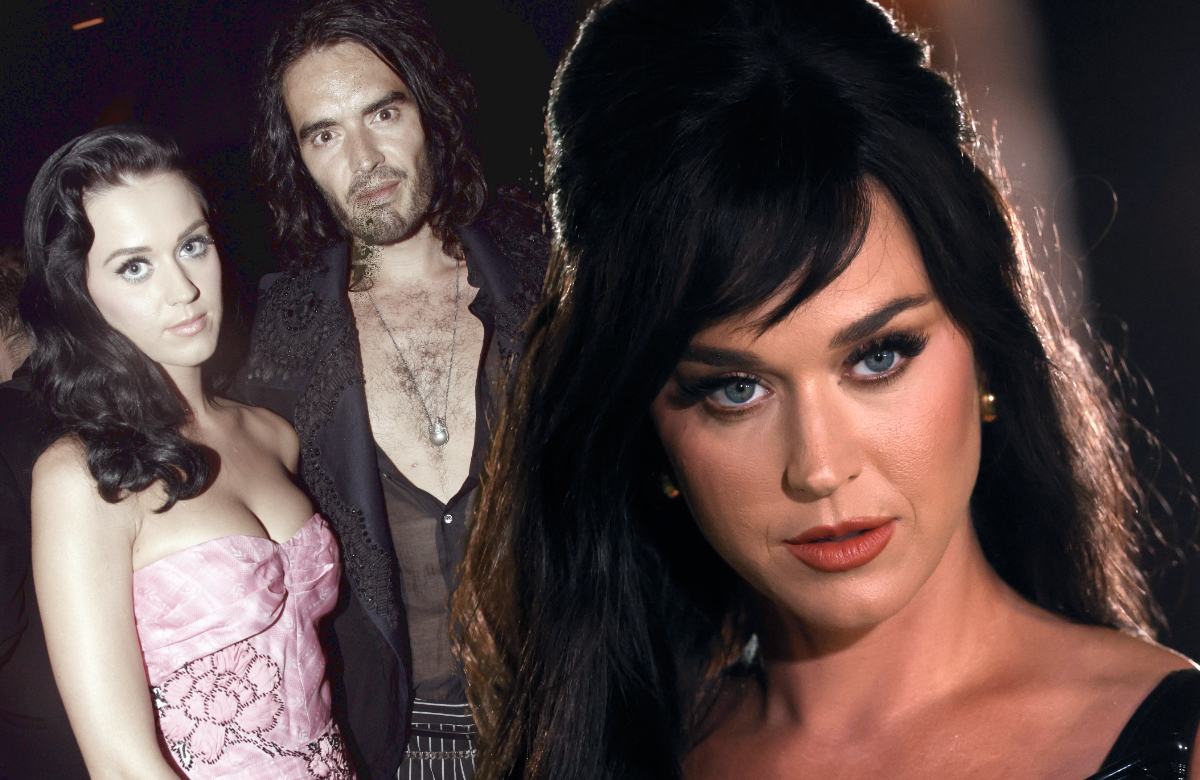 Katy Perry und Russell Brand