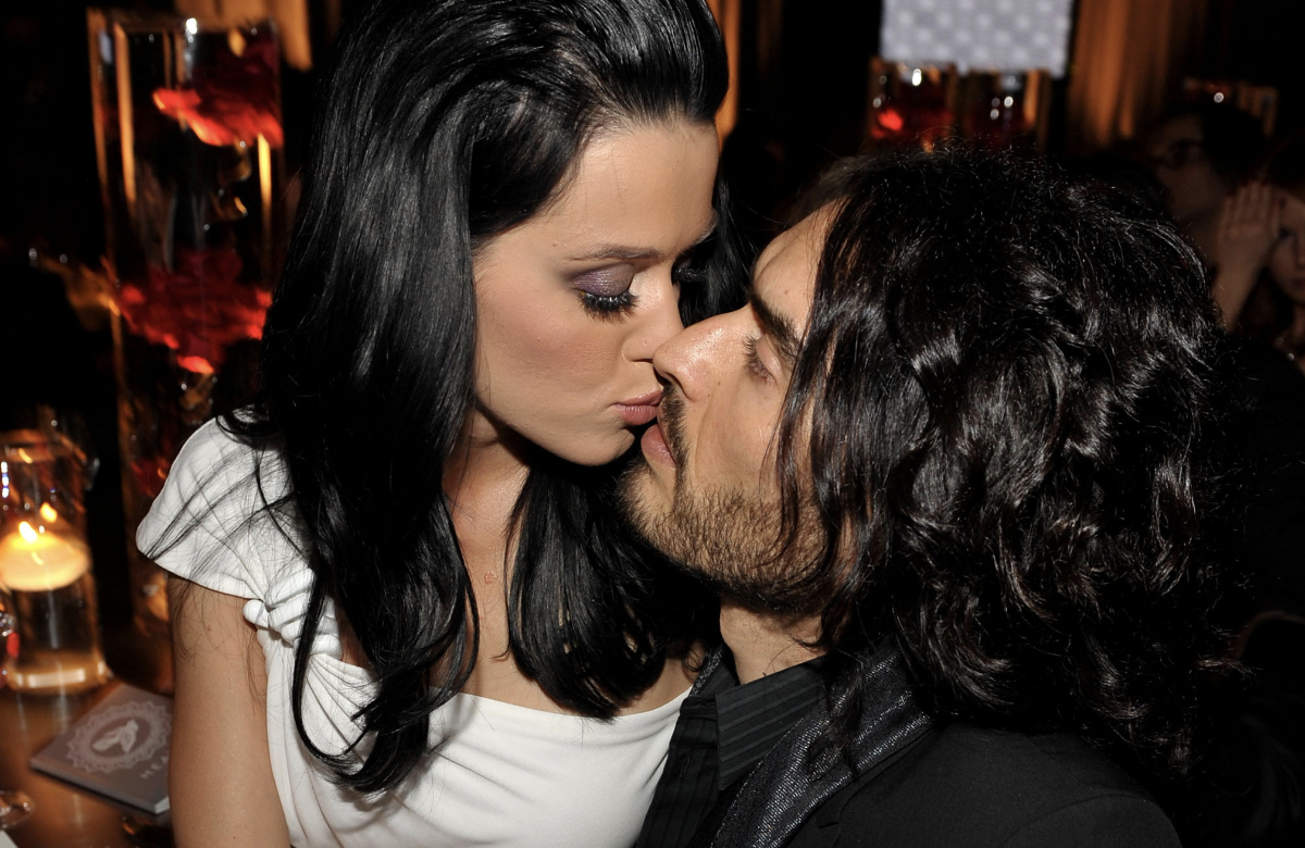 Katy Perry und Russell Brand