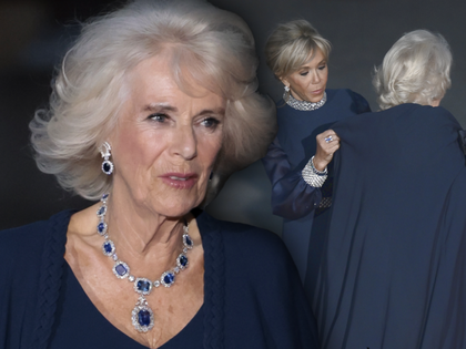 Königin Camilla: Brigitte Macron ist ihre Retterin in Versailles