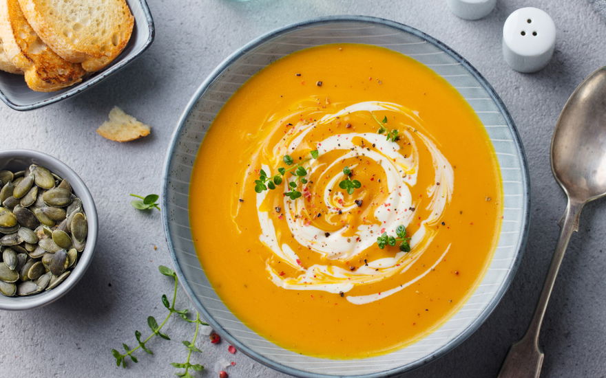 Kürbissuppe