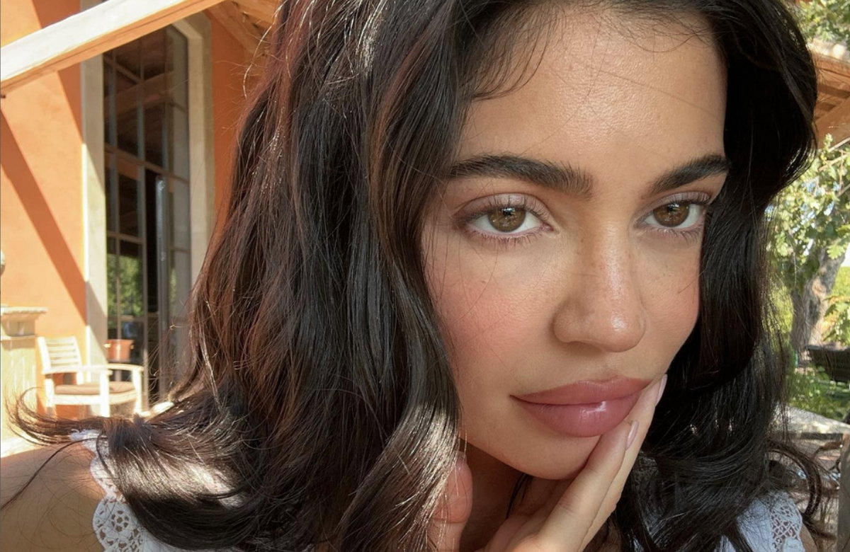 Kylie Jenner ungeschminkt auf Instagram-Selfie