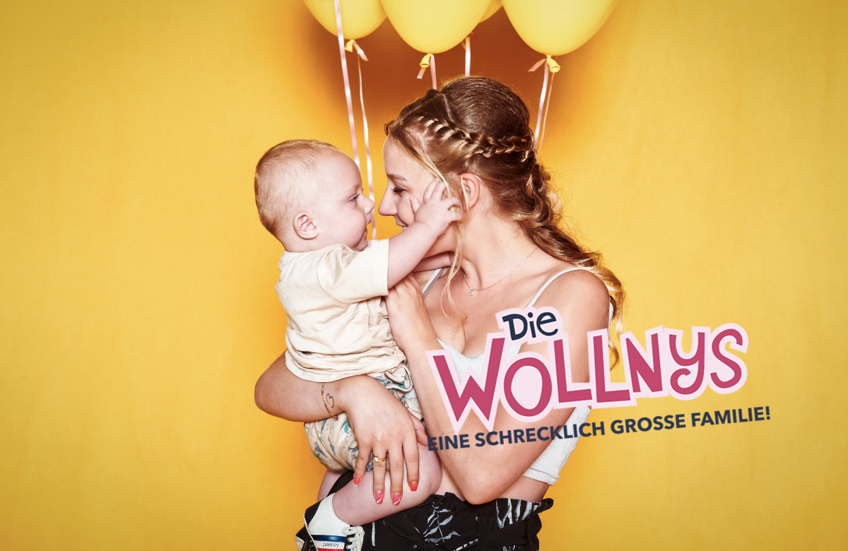 "Die Wollnys" 2023: Loredana Wollny mit Baby Aurelio