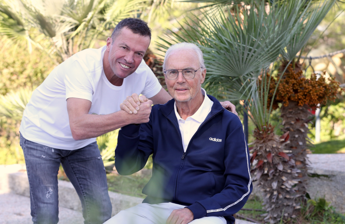 Lothar Matthäus und Franz Beckenbauer