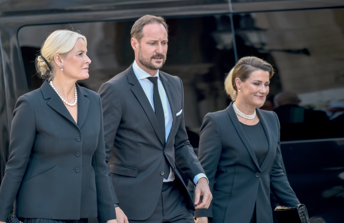 Prinz Haakon, Prinzessin Märtha Louise, Prinzessin Mette-Marit von Norwegen