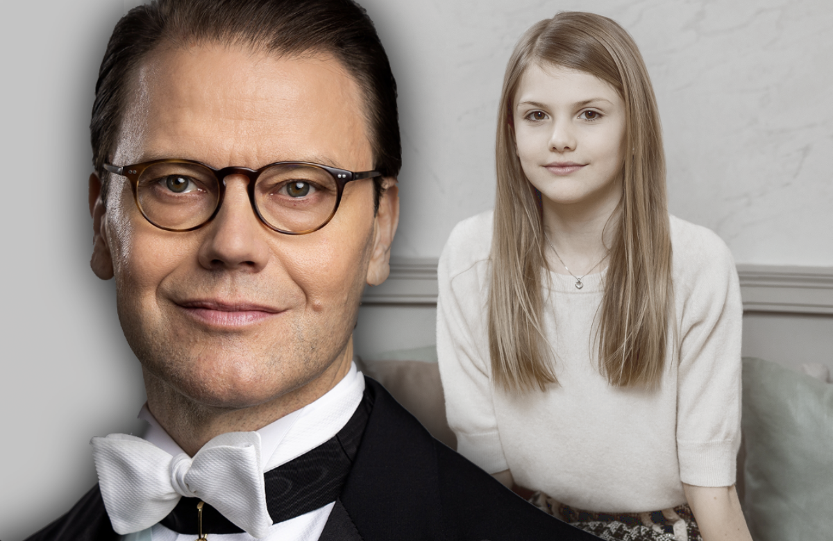 Prinz Daniel und Prinzessin Estelle von Schweden