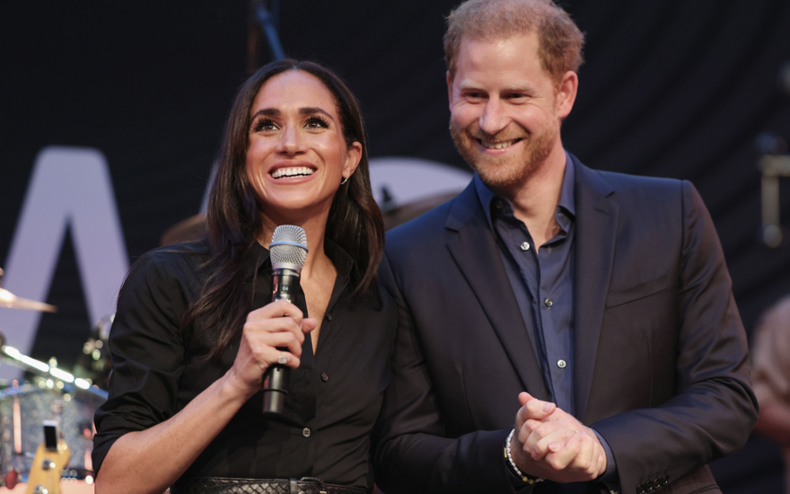 Prinz Harry und Herzogin Meghan im September 2023 bei den "Invictus Games"