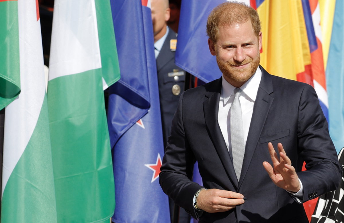 Prinz Harry in Düsseldorf, im Rahmen der "Invictus Games"