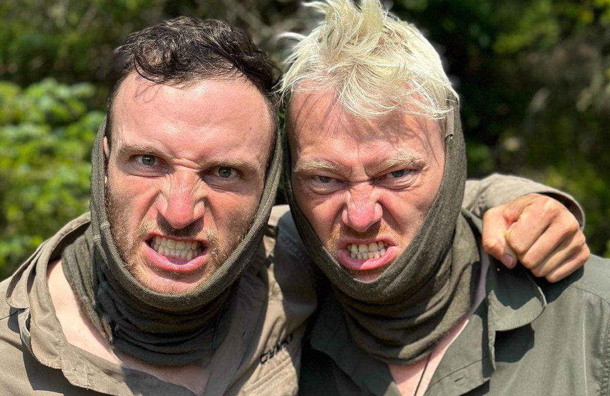 Sascha Huber und Knossi bei "7 vs. Wild"