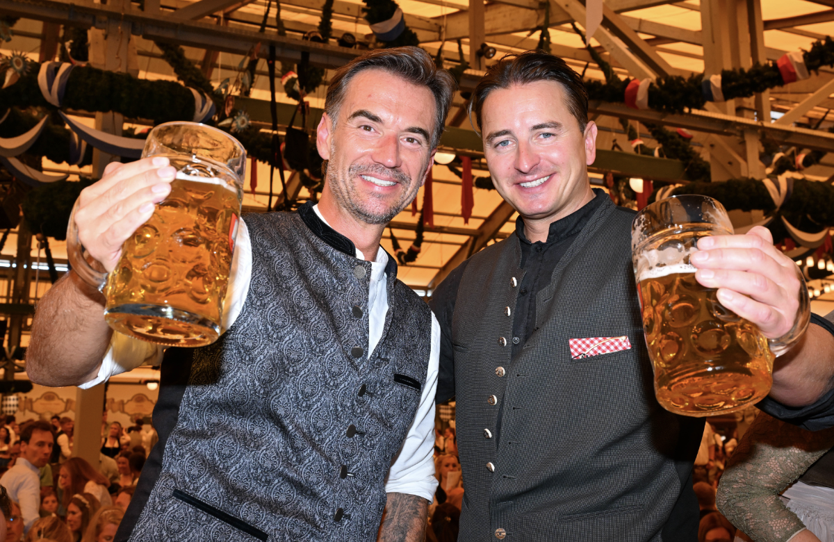 Stars auf dem Münchner Oktoberfest 2023: Florian Silbereisen und Andreas Gabalier