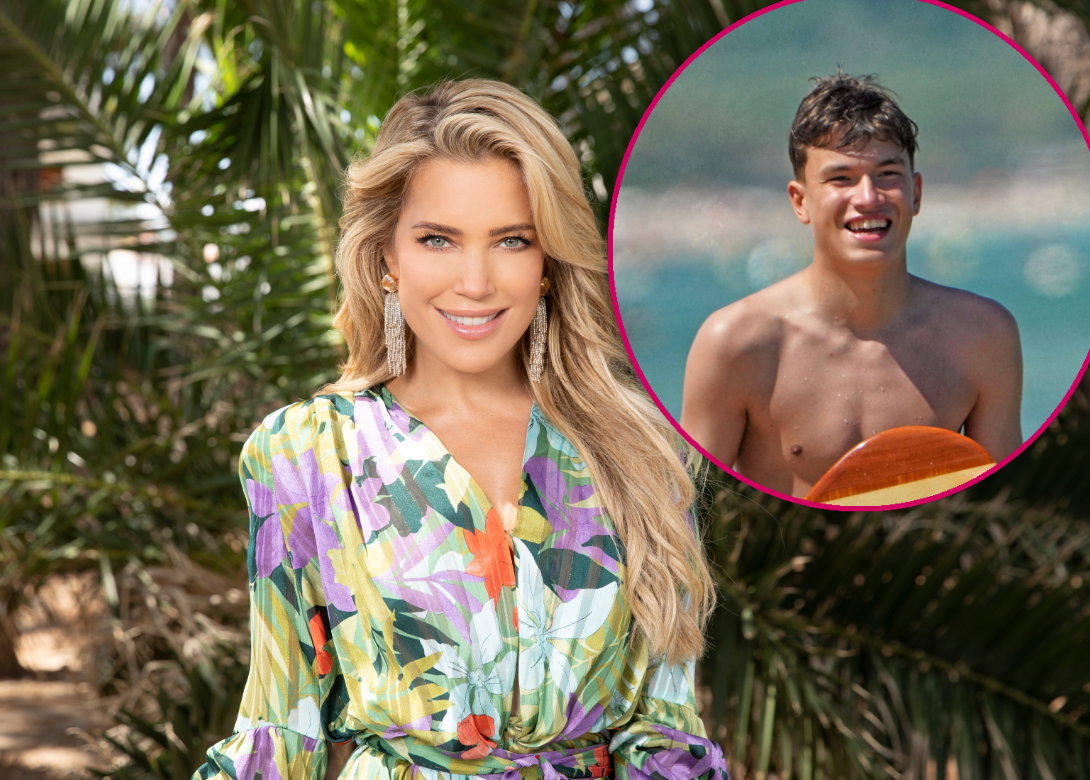 Sylvie Meis und Sohn Damian Van der Vaart (Fotomontage)