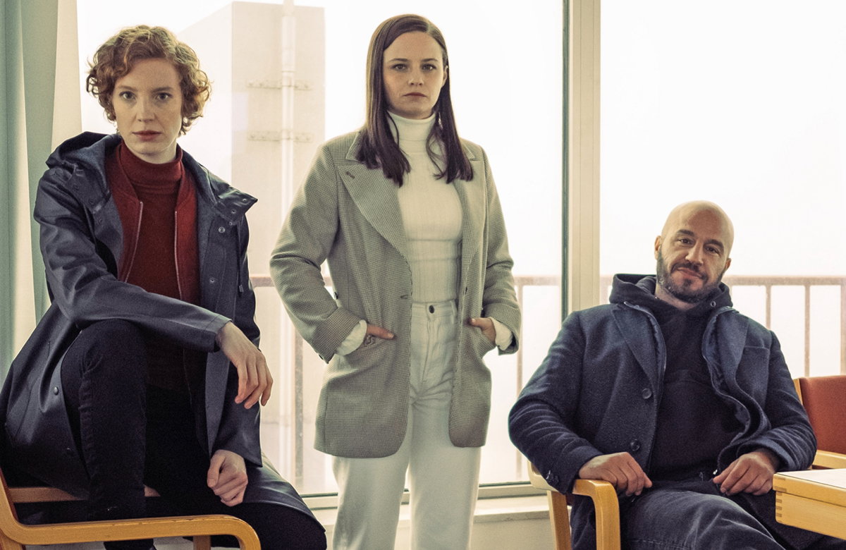 Luise Wolfram, Jasna Fritzi Bauer und Dar Salim drehen für den Bremer Tatort.