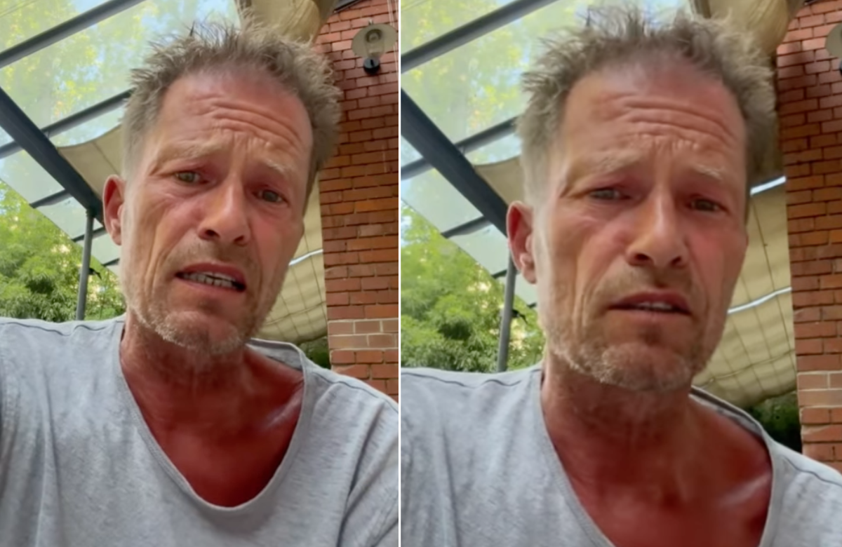 Til Schweiger ausgemergelt in einem Instagram-Video
