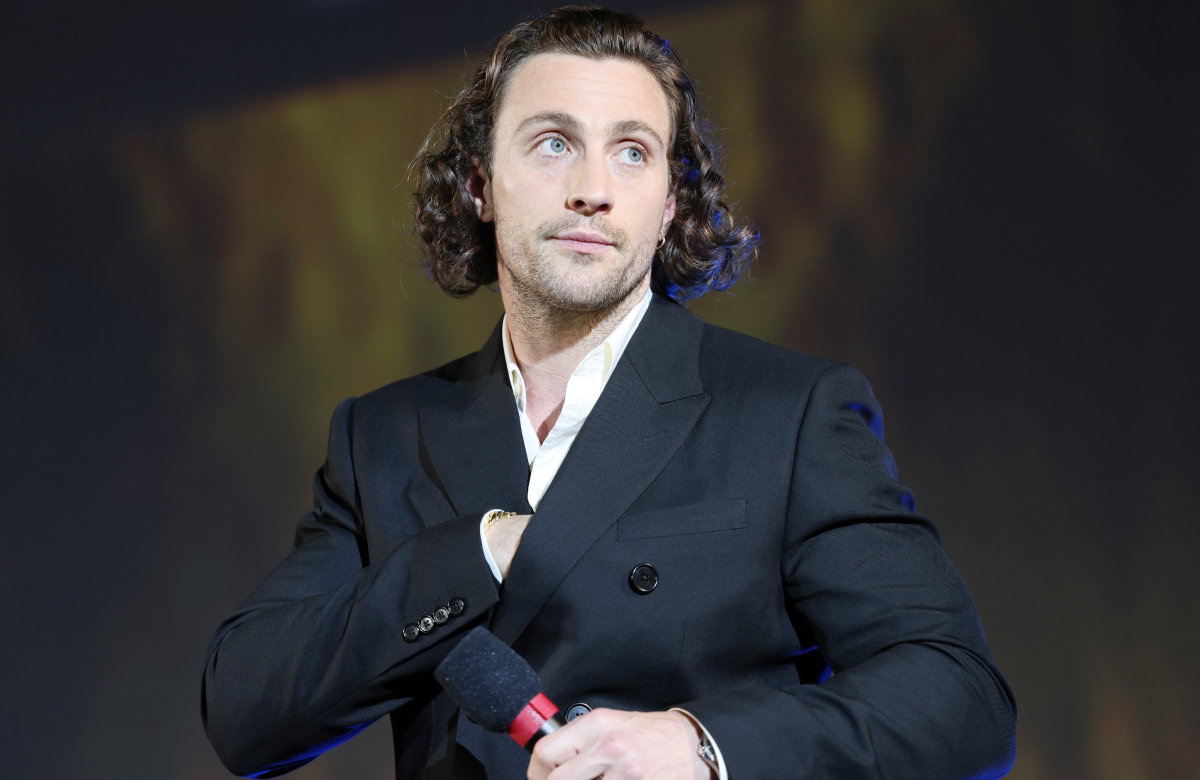 Aaron Taylor-Johnson im Anzug