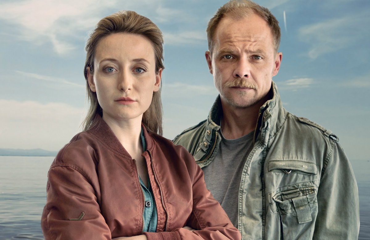 Alina Fritsch und Matthias Koeberlin für "Die Toten am Bodensee"